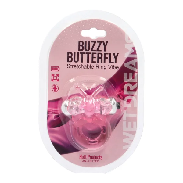 Purrfect Pets Buzzy Butterfly Silicone Stimulator with Vibrating Bullet — image 6 of 9