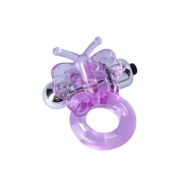 Purrfect Pets Buzzy Butterfly Silicone Stimulator with Vibrating Bullet — image 2 of 9