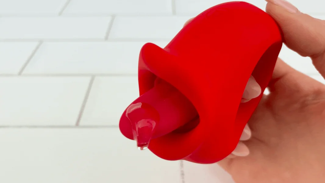 Handheld Licking Vibrator - Soft, Bendable Tongue! — image 6 of 9