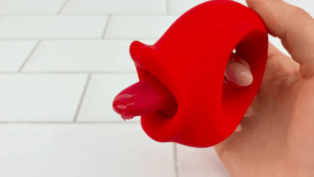Handheld Licking Vibrator - Soft, Bendable Tongue! — image 9 of 9