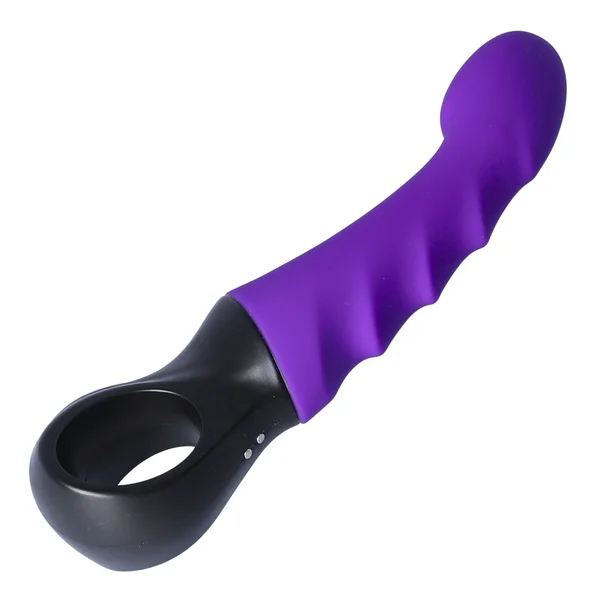 Flexible Vibrating G-Spot Dildo - Curved To Hit The G-Spot & P-Spot Just Right! — image 7 of 10
