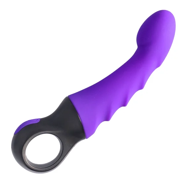 Flexible Vibrating G-Spot Dildo - Curved To Hit The G-Spot & P-Spot Just Right! — image 6 of 10