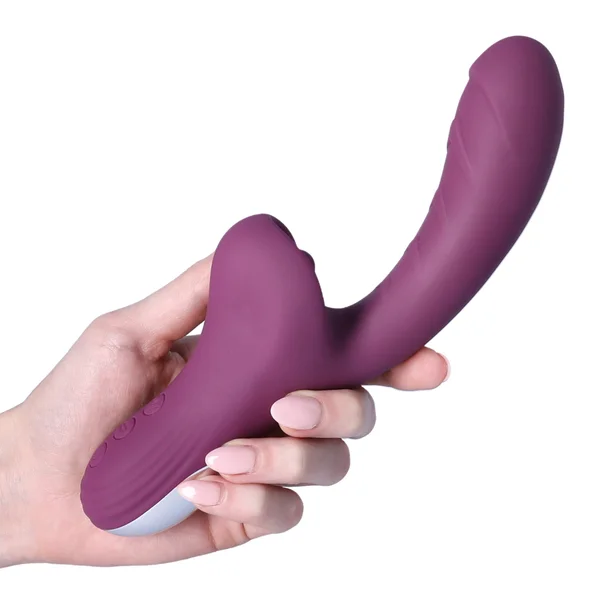 Clit-Stroking Dual Action G-Spot Vibrator - A Unique Vibe That Rubs Your Clit Better Than You! — image 5 of 9