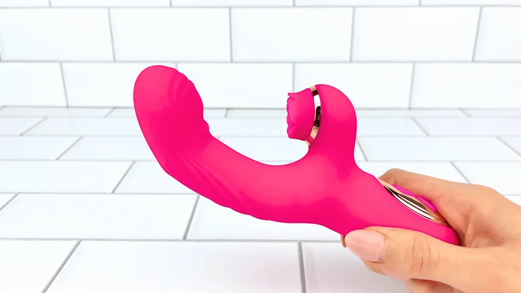 Fingering Clit Tickling Dual Action Vibrator - Experience Blended 'O's from Pulsating Clit & Fingering G-Spot Play! — image 2 of 14