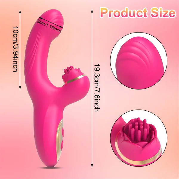 Fingering Clit Tickling Dual Action Vibrator - Experience Blended 'O's from Pulsating Clit & Fingering G-Spot Play! — image 9 of 14