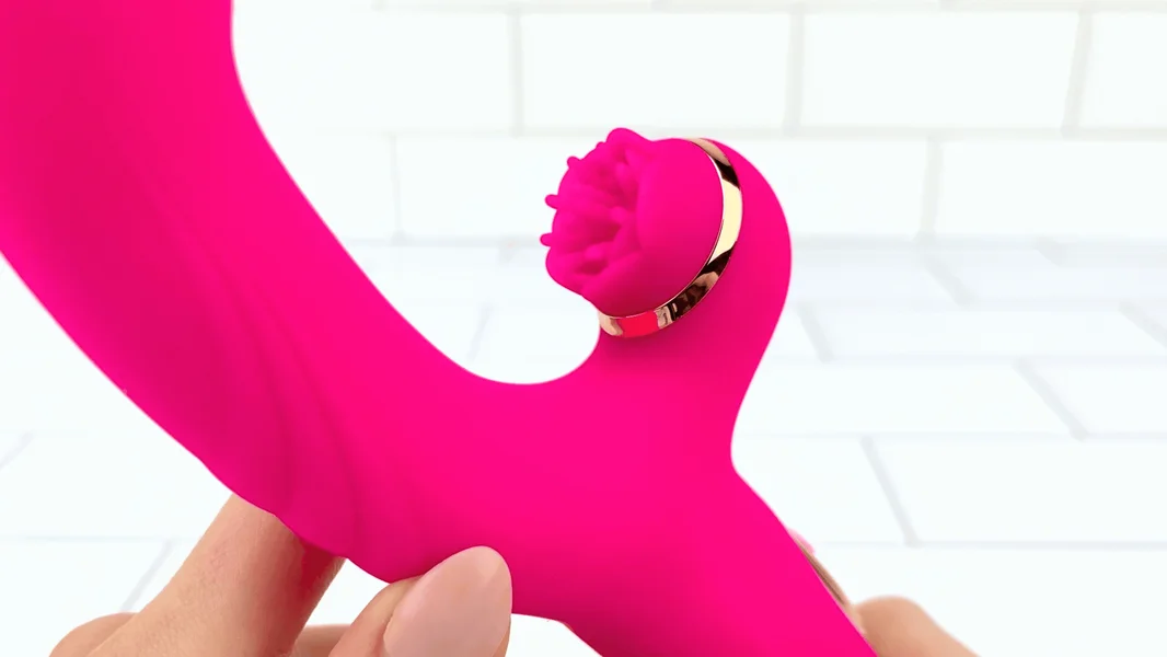 Fingering Clit Tickling Dual Action Vibrator - Experience Blended 'O's from Pulsating Clit & Fingering G-Spot Play! — image 4 of 14