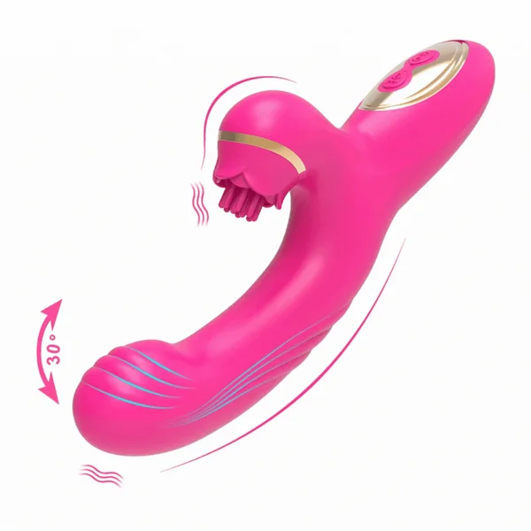 Fingering Clit Tickling Dual Action Vibrator - Experience Blended 'O's from Pulsating Clit & Fingering G-Spot Play! — image 8 of 14