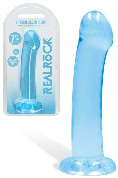 Shots Crystal Clear 7" Non Realistic Dildo with Suction Cup — image 4 of 8