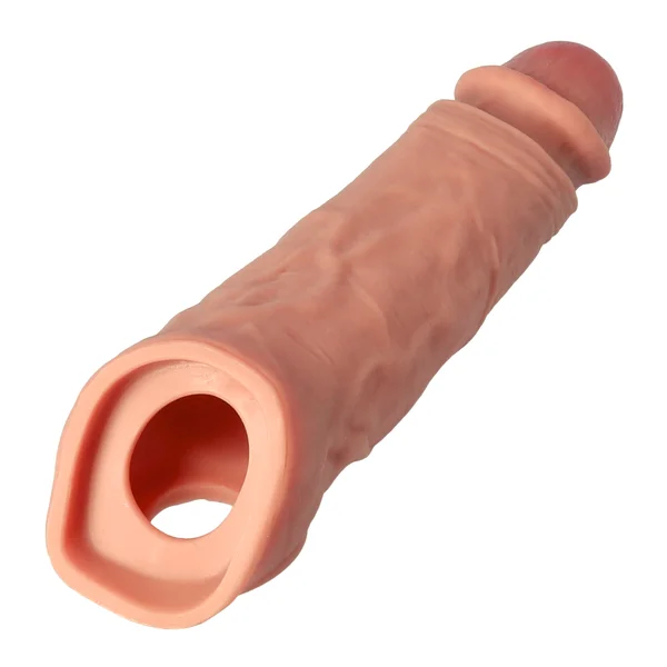 Real Feel Vibrating Penis Extender – Gives 2 Added Inches & Powerful Vibes! — image 7 of 12