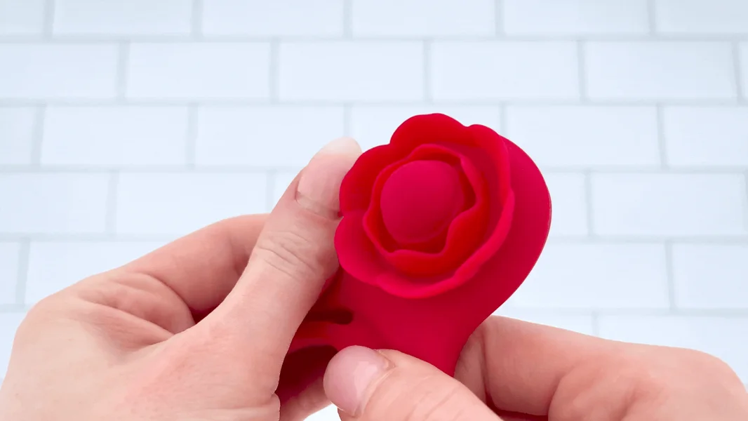 Flower Double C-Ring - Clit Stimulation For Her & Enhanced Erections For You! — image 2 of 10