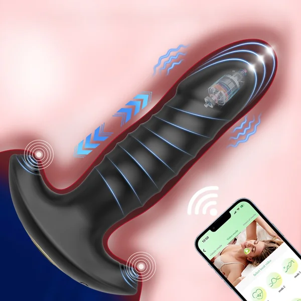 Thrusting Butt Plug - Hands-free Controls for Seamless Play! — image 7 of 13