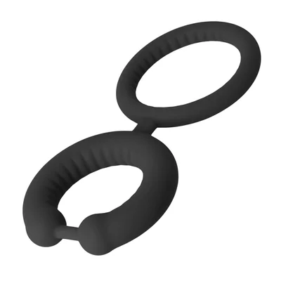 dual cock ring extra stretchy where you need it snug where it counts