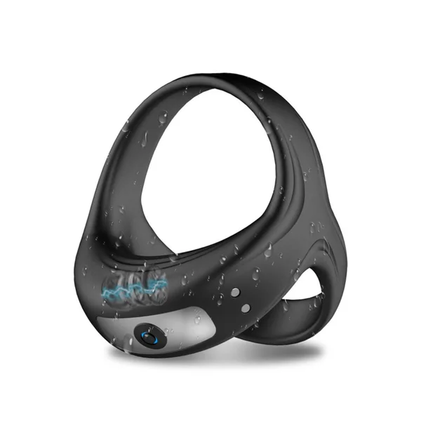 Vibrating Dual Cock Ring - Enhance Your Stamina & Amplify Your 'O's! — image 7 of 10