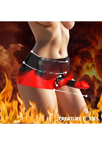 Creature Cocks Hell Hound Silicone Strap-On — image 5 of 6