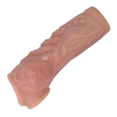 fantasy knotted penis sleeve gives you 1 of extra girth at the base