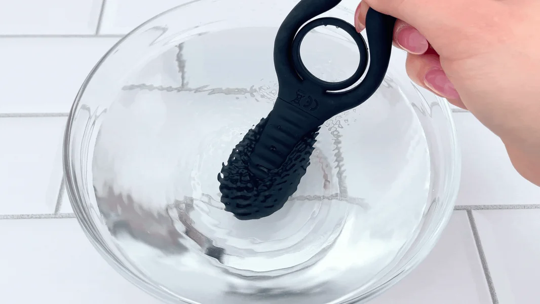 The Dual-Action Clit & Ball Vibrating Cock Ring — image 2 of 15