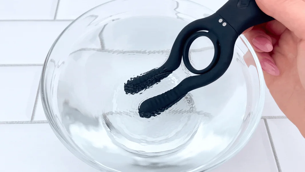 The Dual-Action Clit & Ball Vibrating Cock Ring — image 4 of 15