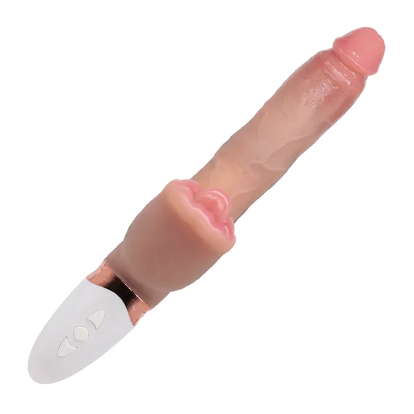 The Symphony of Lust - Heated Thrusting Dildo with Vibrating Clit Licker — image 11 of 16