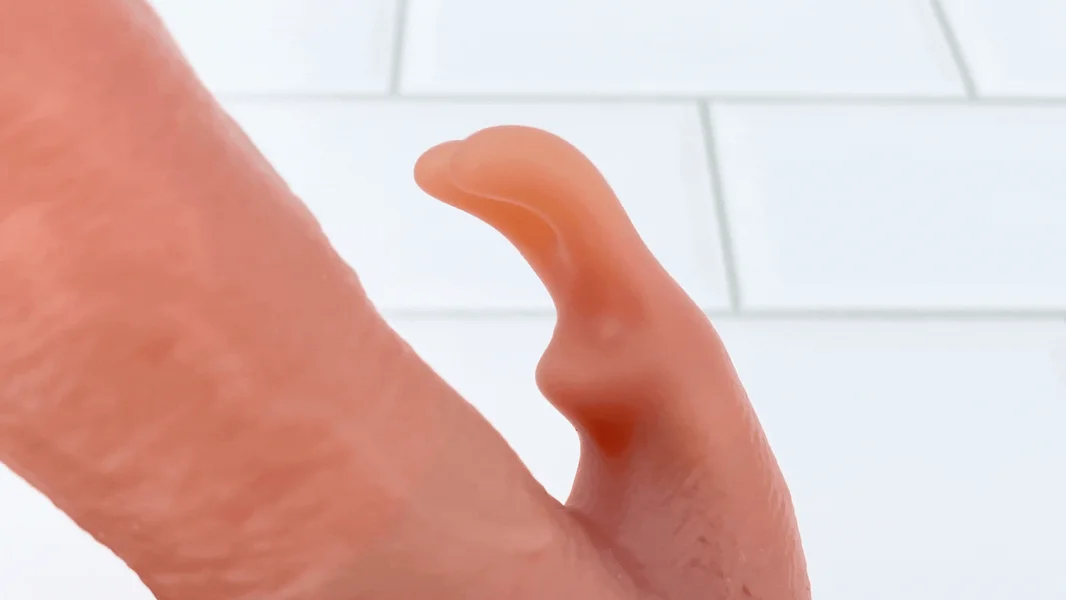 The Mounted Magic - Heated Thrusting Vibrating Dildo with Rabbit Clit Stimulator — image 2 of 14