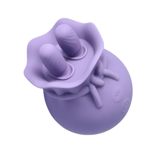 Lavender Lover - Double Pronged Clit Stroker — image 5 of 12
