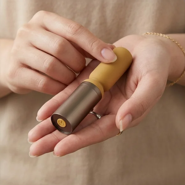 Luxury Slim Wand Vibrator - Broad Tip Stimulates Your Entire Labia for Full-Coverage Bliss! — image 3 of 10
