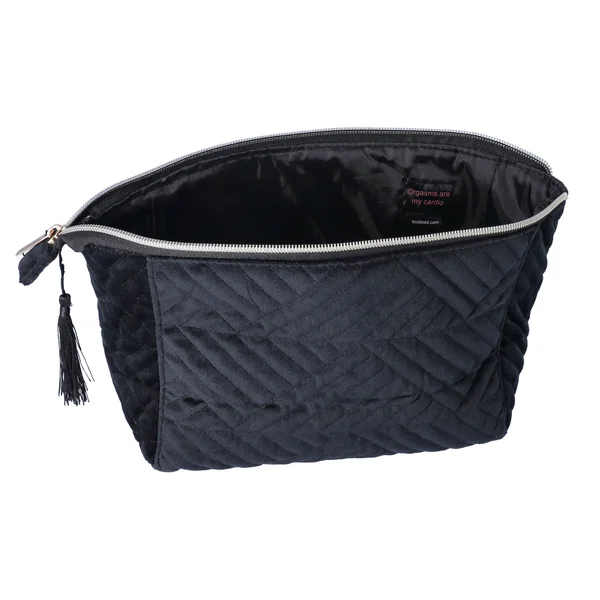 Classy Quilted Fabric Storage Bag for Your Sex Toys and Lubes — image 5 of 7