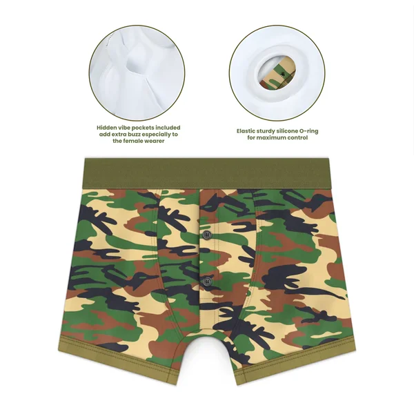 INGEN Unisex Camo Strap-on Boxers — image 6 of 7