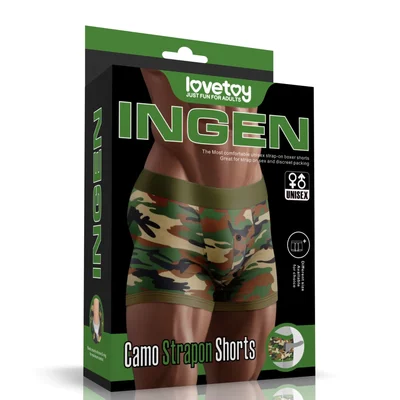 ingen unisex camo strap on boxers