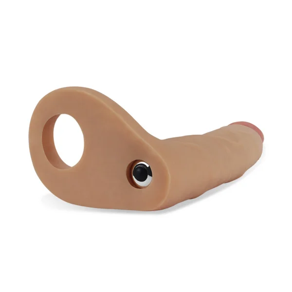 Ultra Soft Double Penetration Vibrating Cock Ring — image 3 of 4