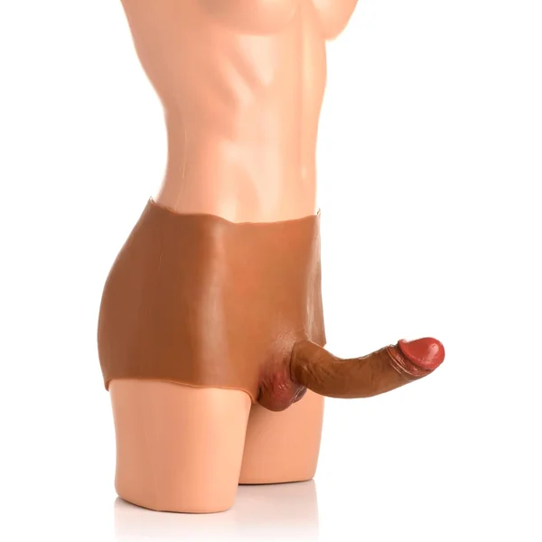 Master Series Hard-On Briefs Silicone Penis Panties - Includes an Anal Opening for Backdoor Play! — image 7 of 11