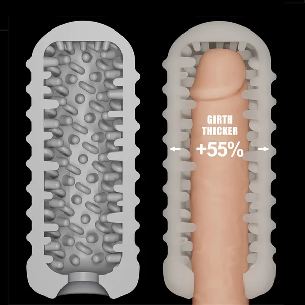 Knight's Ring Vibrating Sleeve- Use for Girth Enhancement or as a Masturbator! — image 10 of 11