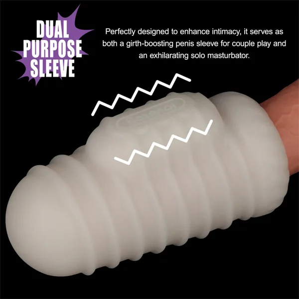Knight's Ring Vibrating Sleeve- Use for Girth Enhancement or as a Masturbator! — image 9 of 11