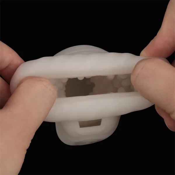 Knight's Ring Vibrating Sleeve- Use for Girth Enhancement or as a Masturbator! — image 7 of 11