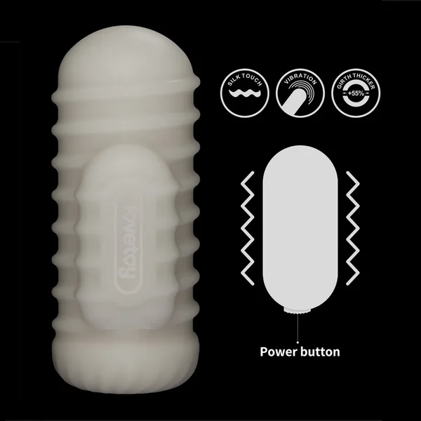 Knight's Ring Vibrating Sleeve- Use for Girth Enhancement or as a Masturbator! — image 5 of 11