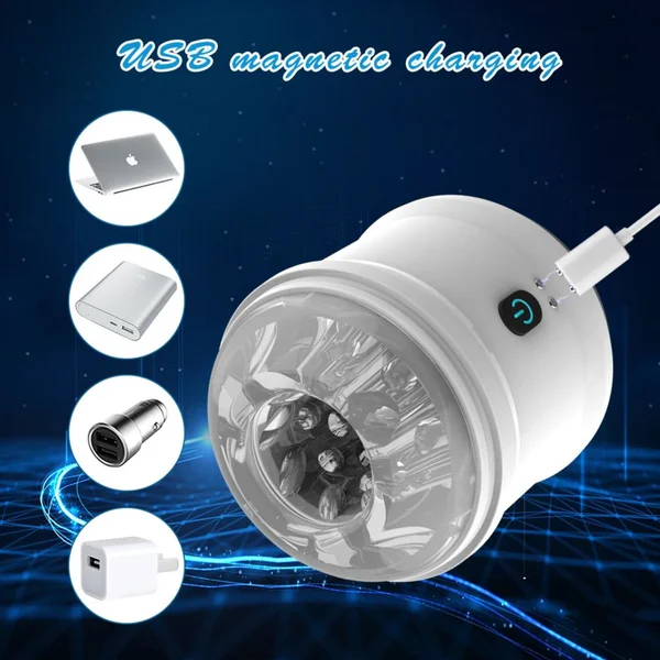 Open-Ended Vibrating Male Masturbator - Ultra-Soft Nubby-Sleeve Hums Around Your Cock! — image 13 of 15