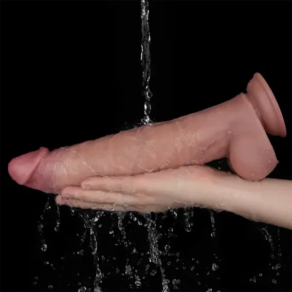 12" Vibrating Dual Density Power Cock - Experience Unmatched Realism! — image 9 of 10