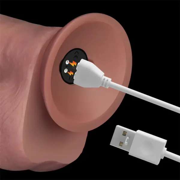 12" Vibrating Dual Density Power Cock - Experience Unmatched Realism! — image 8 of 10