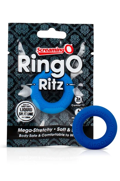Screaming O RingO Ritz 1.4" Silicone Cock Ring — image 7 of 12