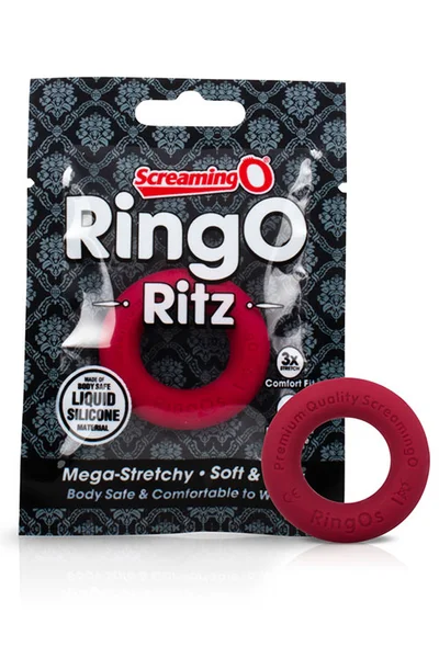 Screaming O RingO Ritz 1.4" Silicone Cock Ring — image 4 of 12
