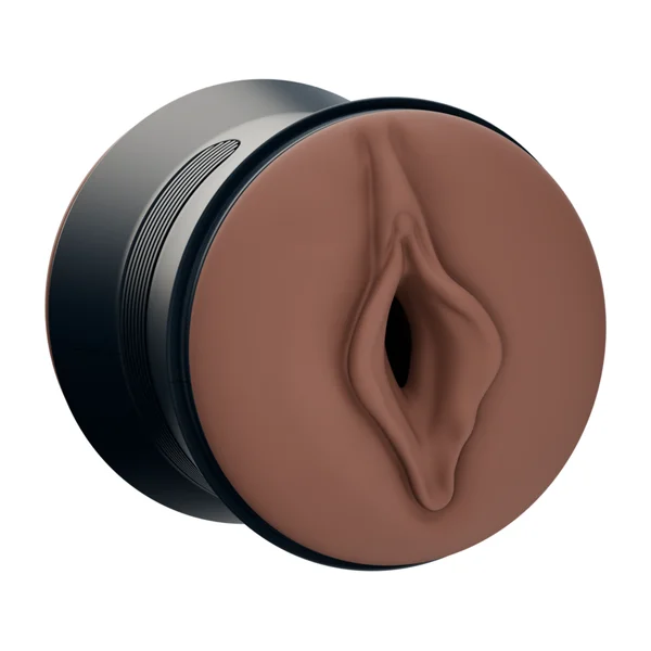 Dual-Ended Vibrating Masturbator - Feel The Tight Pussy or Mouth Wrap Around Your Shaft! — image 3 of 14