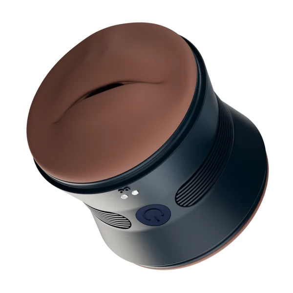 Dual-Ended Vibrating Masturbator - Feel The Tight Pussy or Mouth Wrap Around Your Shaft! — image 9 of 14