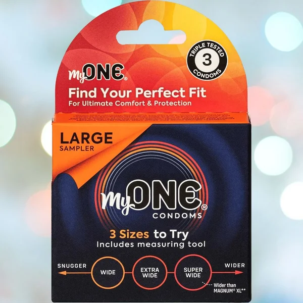 My ONE Large Condoms Sampler 3-Pack — image 3 of 13