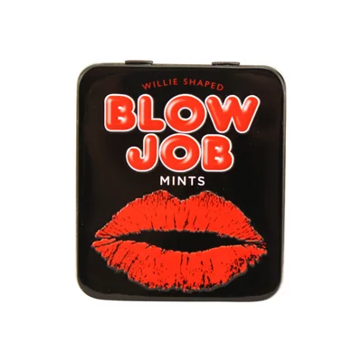 willie shaped blow job mints