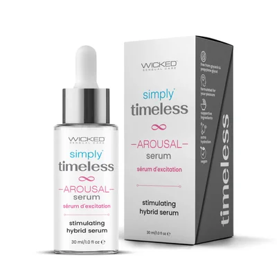 wicked simply timeless stimulating hybrid arousal serum 1oz