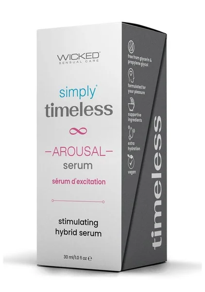 Wicked Simply Timeless Stimulating Hybrid Arousal Serum 1oz — image 8 of 8