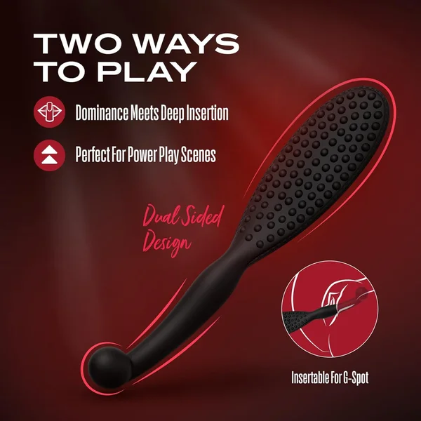 Temptasia Governess Paddle - Use The Handle As A G-Spot Dildo! — image 7 of 11