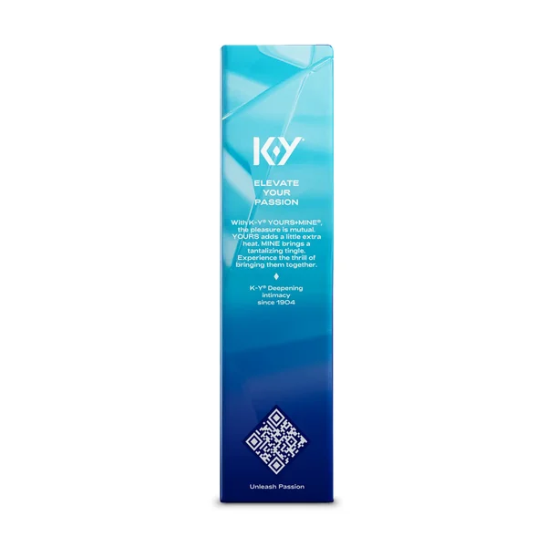 KY Yours and Mine Couples Lubricant Set - Warming for Him, Tingling for Her! — image 7 of 8