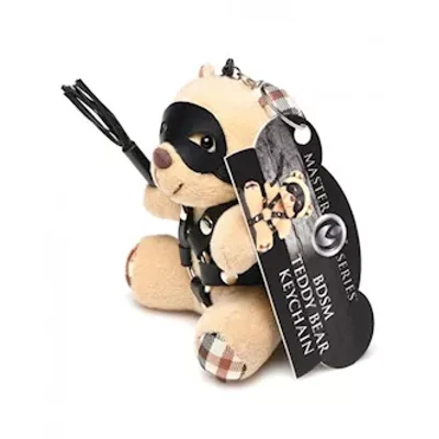 ms bdsm teddy bear keychain