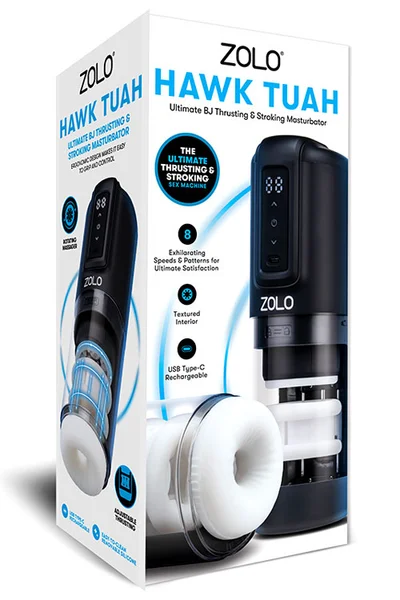ZOLO Hawk Tuah Ultimate BJ 10.7" Thrusting Masturbator — image 12 of 18