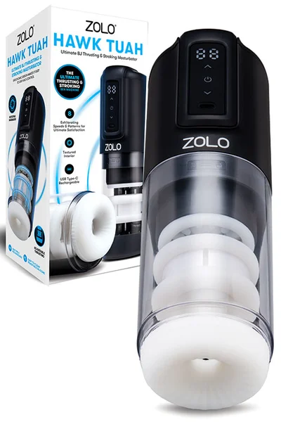 ZOLO Hawk Tuah Ultimate BJ 10.7" Thrusting Masturbator — image 7 of 18